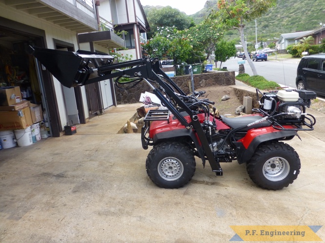 Sunny N., Honolulu, Hawaii Honda ATV loader | honda ATV loader by Sunny N., Honolulu, HI