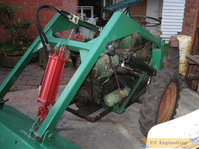p.f.engineering loader on Holder articulated tractor in Australia | Holder articulated tractor_1