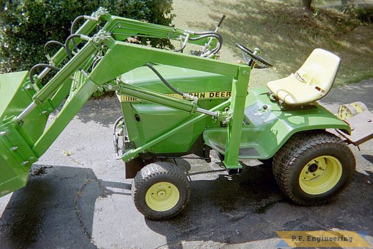 nice work by Bob! | John Deere 317 Garden Tractor Loader_1