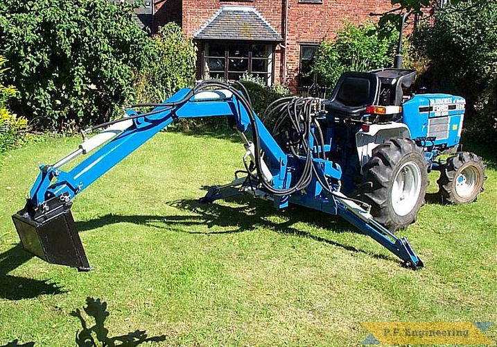 great work Mr. W!  | Ford 1220 compact tractor Micro Hoe_2
