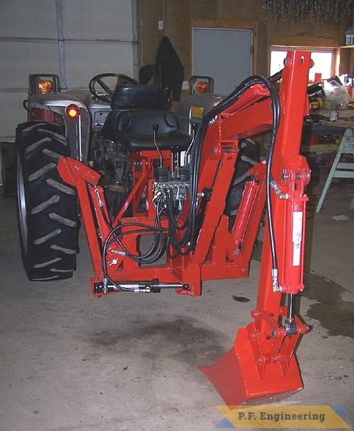 nice work on the Micro Hoe Dave! | White 2-30 compact diesel Micro Hoe_3