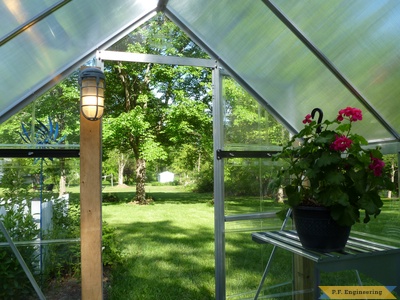 looking ahead to winter.palram 6x10 greenhouse project