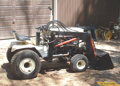 Bolens HT-23 Garden Tractor Loader_1