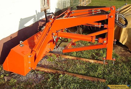 Case Ingersoll 3018 garden tractor loader_2
