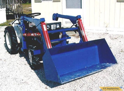 Satoh Beaver S-370D compact tractor loader_3